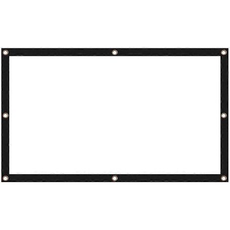 Écran de projection portable pliable de 120 pouces (16:9) pour films-265.00X150.00X0.20CM (1/4)