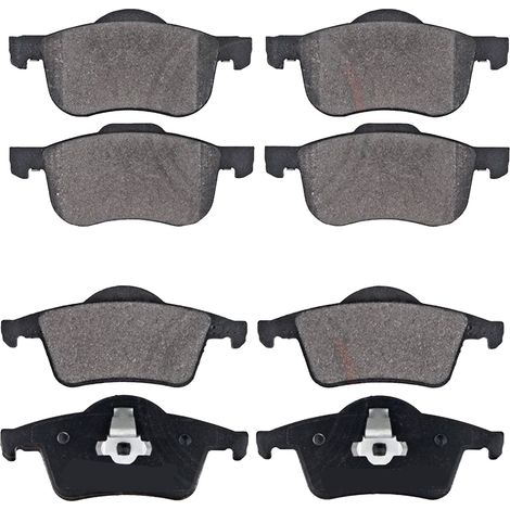KIT PASTIGLIE FRENO ANTERIORI E POSTERIORI compatibile con SUBARU FORESTER (SG) / PASTIGLIE FRENANTI AUTO OEM P 78 013,P 78 014 P 78 011 / SOSTITUZIONE DIRETTA / BASSA POLVERE / SILENZIOSO