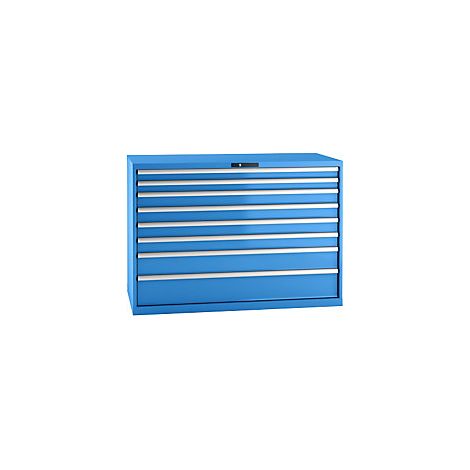 Cajonera  chapa de acero  H x A 1000 x 1431 mm  8 cajones 