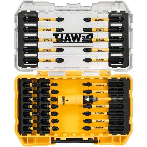DeWalt DT70737T-QZ - Toughcase: Juego de 31 piezas - Puntas de atornillador FLEXTORQ