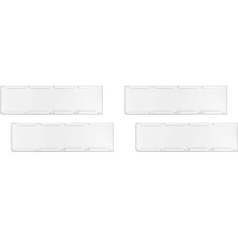 Organizador de yogur para refrigerador (4 unidades), soporte deslizante para yogur, organizador de yogur, soporte deslizante para yogur