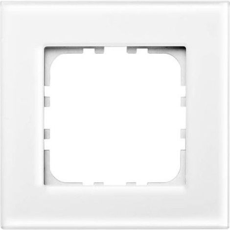 Cornice di un elemento in vetro Iota White GSC 103500022