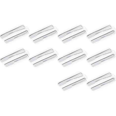 20 selbstklebende TENS-Elektroden 6x10 cm zur Elektrostimulation und Muskelentspannung, Packung mit 20 Stück