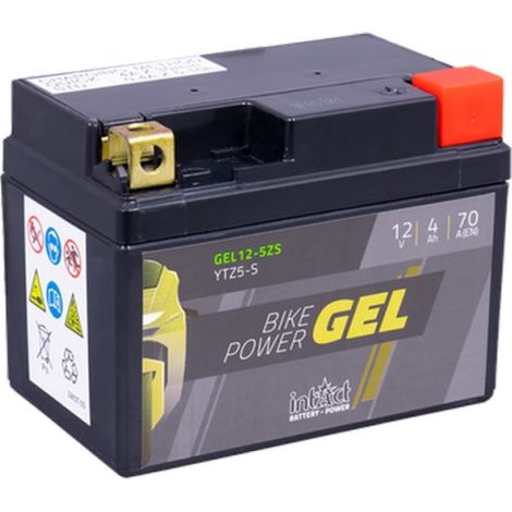 Batterie moto POWER Bike GEL YTZ5S 12v 4ah 70A (1/4)