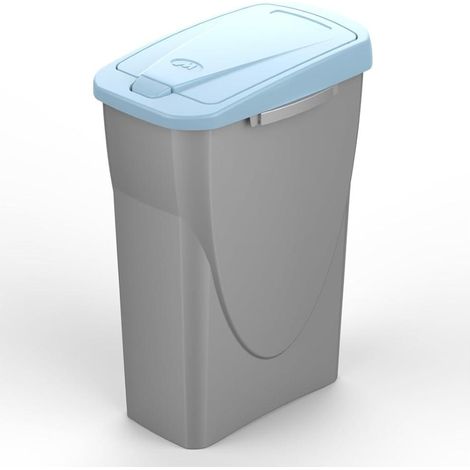 PATTUMIERA per RACCOLTA DIFFERENZIATA Colore AZZURRO 15 Litri ECOBIN 22x31x42 cm 15 Litri Colore Azzurro