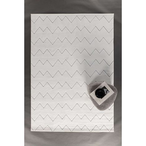 Fia tapis 200x290 cm blanc. (1/5)