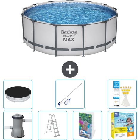 Bestway Steel Pro MAX Rund - 427x84 cm - 8-teilig S550