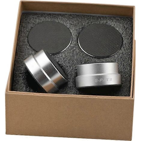 Pieds amortisseurs anti-vibrations en alliage d'aluminium pour enceintes (1/4)