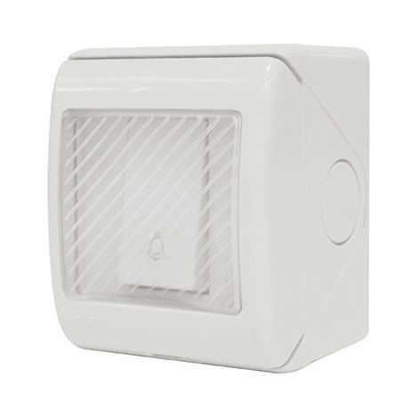 SCS SENTINEL, Botón pulsador impermeable, PushBell 230V, CAC0003