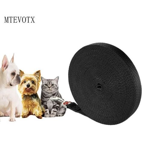 Longe pour Chien en Nylon Robuste - MTEVOTX - 15m (1/4)