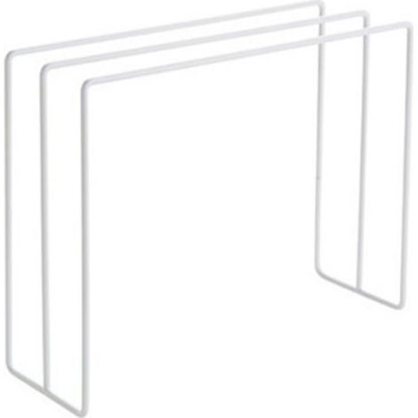 Égouttoir à vaisselle - - Blanc - Dimensions Compactes - Fer - Support Torchon (1/4)
