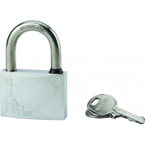 Lucchetto TYPE 1 cromato da 60 mm, 2 chiavi – THIRARD