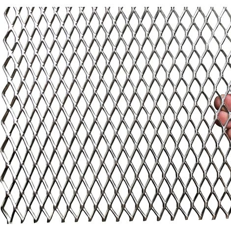 1010mmX406mm Acier inoxydable déployé Métal 0,4"x1" Trous Feuilles déployées et perforées Grille métallique Écran/Fil de clôture/Maille de porte moustiquaire/Maille de moustiquaire de fenêtre (1/5)