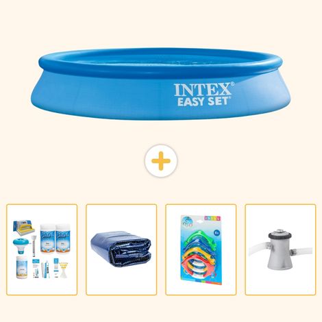 Intex Piscine Easy Set Ronde - 305x61 cm - 5-pièces S108 (1/5)