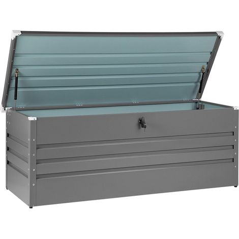 Storage Box CEBROSA 165 cm 70 cm Grey
