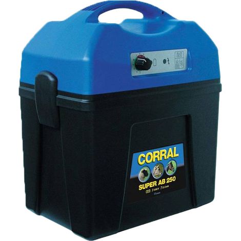 Elettrificatore Corral super AB 250 a batteria 12v per recinzioni elettriche