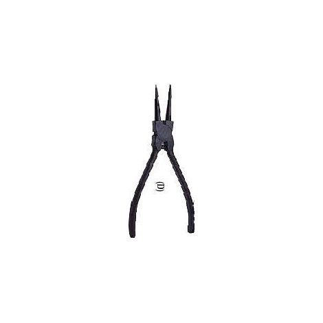 Pinza per anelli Seeger becchi dritti 150mm - Mod. D