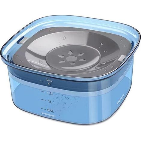Gamelles universelles pour chats et chiens, distributeur d'eau anti-éclaboussures pour une utilisation pratique au quotidien (1/5)