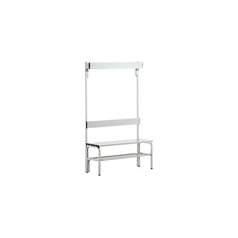 Sypro  Panca in acciaio inox per spogliatoi  alt x prof 1650 x