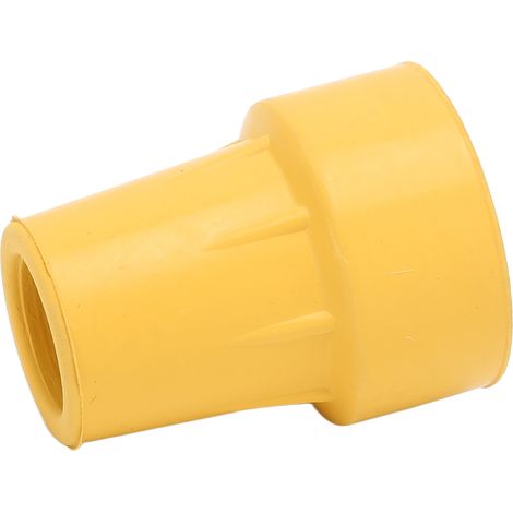 5 embouts de canne à angle unique, 19 mm (3/4 po), texture imitation pneu, en caoutchouc antidérapant et résistant, pour béquilles manuelles. (1/5)