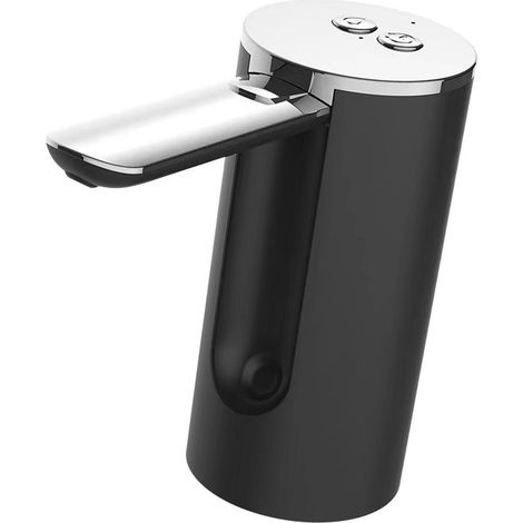 Pompe à eau pliable pour bouteille, presse à eau électrique, distributeur d'eau purifiée, purificateur d'eau, dispositif d'aspiration d'eau, dispositif d'alimentation en eau automatique, plaqué argent