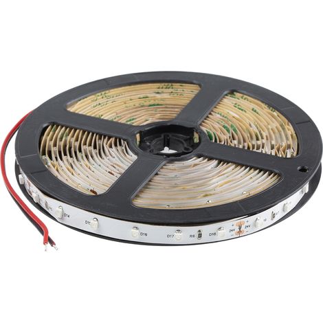 Ruban LED Jaune 5m 24V, IP20 ( Prix pour 1 )