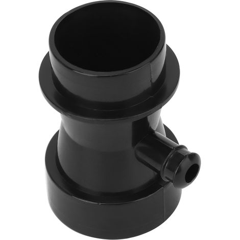 Tubo Venturi de plástico negro para skimmers de acuario – 1 pieza, diámetro 3 cm / 2 cm (1/5)