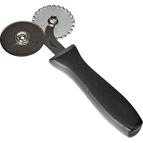 Paderno 18325-03 Rotella Taglia Pasta, Lama Doppia, in Acciaio Inox (1/4)