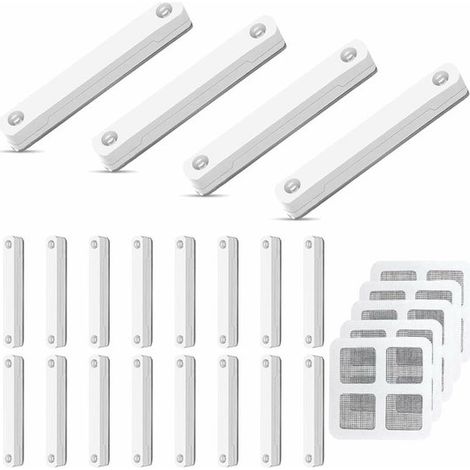 Zanzariere magnetiche autoadesive, 20 pezzi (1/5)