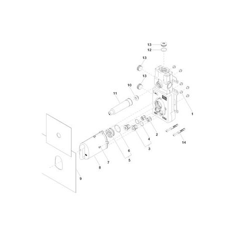 Dornbracht 3551197090 Module Therm.up avec 1 robinet Produits encastrés