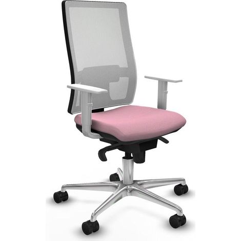 Piqueras y Crespo Horna Chaise de bureau rose confortable
