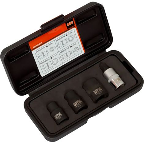 Clés et douilles Bahco pentagonal socket set acier allié 4 pièces