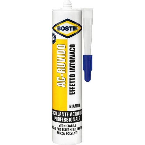 12 x BOSTIK SIGILLANTE AC-RUVIDO 300 ML EFF INTON BCO