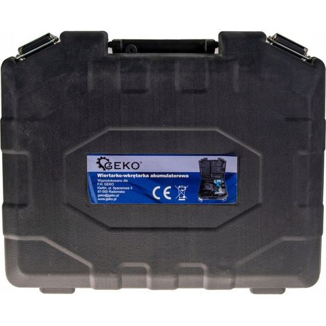 schutzkoffer geko g80611 staubdicht ergonomischer griff