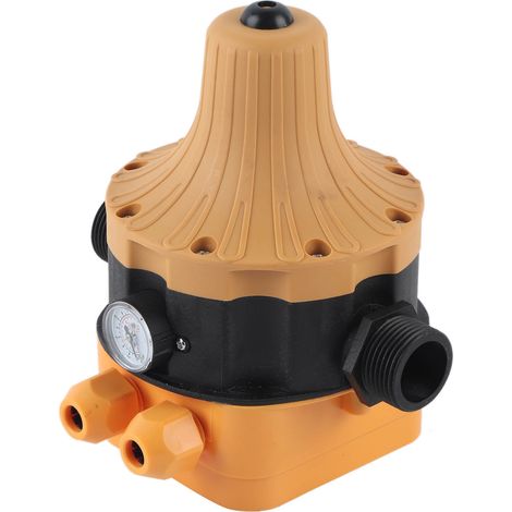 Interrupteur automatique de pression pour pompe à eau, contrôleur électrique avec manomètre, accessoire domestique