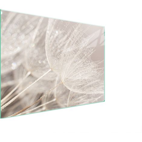 GLASSCHUTZPLATTE FÜR HERD 70x52 BLUME