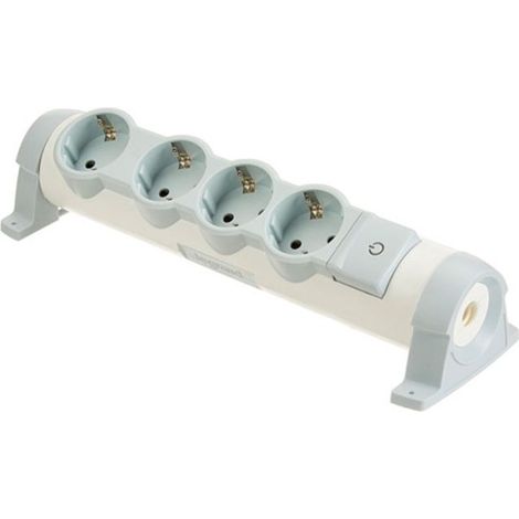 Base múltiple de 4 tomas de Legrand  Blanco (1/3)