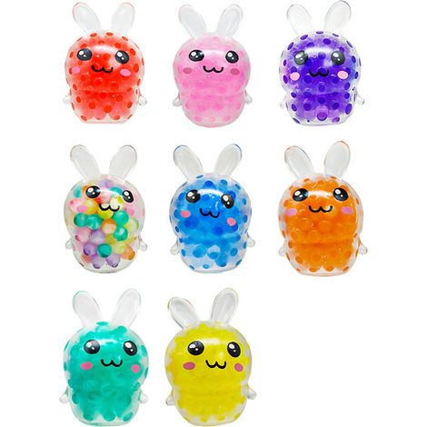 Squishy - Lapin En Perles - Jouet Anti-Stress - Pour Faveurs De Fête Et Remplissage De Sachets - 1 Pièce