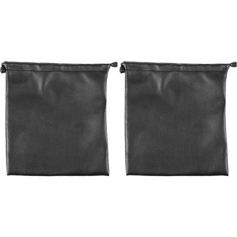 Set mit 2 weichen Aufbewahrungstaschen aus PU-Leder für AE TP-1 DJ-Kopfhörer (schwarz) (1/5)