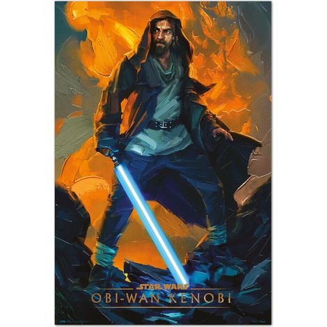 Poster star wars kenobi guardian