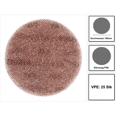 MIRKA - Disco abrasivo per levigatrici ABRANET ACE HD ⌀ 150 mm