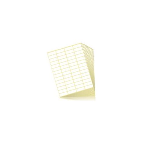 Pack de 840 Auto-Adhésif des Étiquettes Blanches pour l'Étiquetage Universel 38 x 13 mm, Adresse Autocollants Rectangulaires pour les Dossiers de Fichiers, Boîtes de Verre, École, Bureau, Cuisine, Con (1/5)