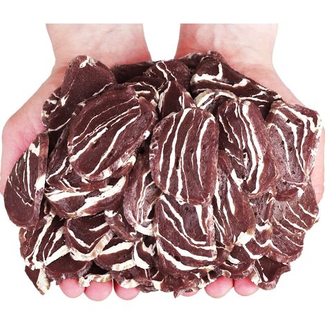 Snack para perros: Anillos de carne de res blanda (92%) Woof&Miao 500 g