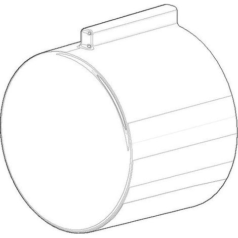 DO Griff mit Nase ERSATZTEILE 092097030 D 31,5 x 25 mm Chrom