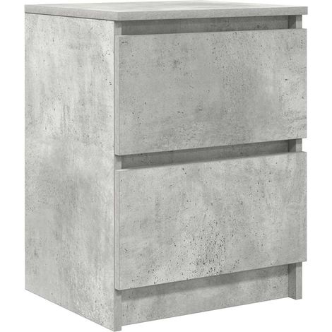 Maison Exclusive - Mobile Porta TV Grigio Cemento 40x35x54 cm in Legno Multistrato