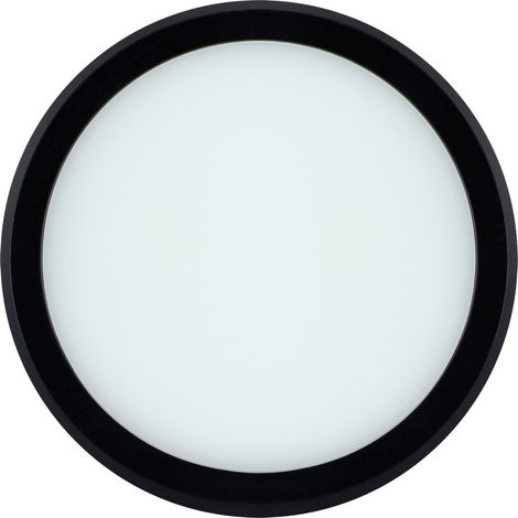 Lampe sous-meuble ronde noire LED 1,2 W avec détecteur de mouvement ZIBI Struhm (1/4)