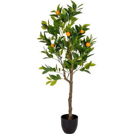 Naranjo artificial decorativo verde 55x55x120 (1/5)