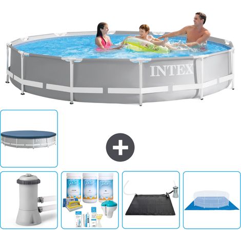 Prism Frame Pool Rund - 366x76 cm - 6-teilig S20560 (1/5)