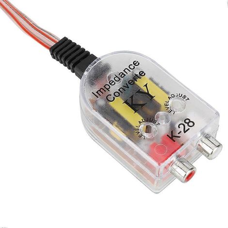 Convertisseur audio pour caisson de basses autoradio haute fréquence/haute fréquence vers basse fréquence (1/4)