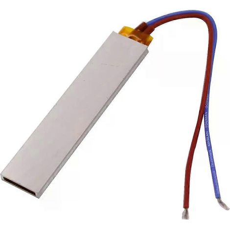 2 pièces/lot, élément chauffant PTC 100x21x5mm, 12V/24V/36V/48V/110V, chauffage, thermostat, boîtier en aluminium, chauffage en céramique, plaque chauffante. (1/5)